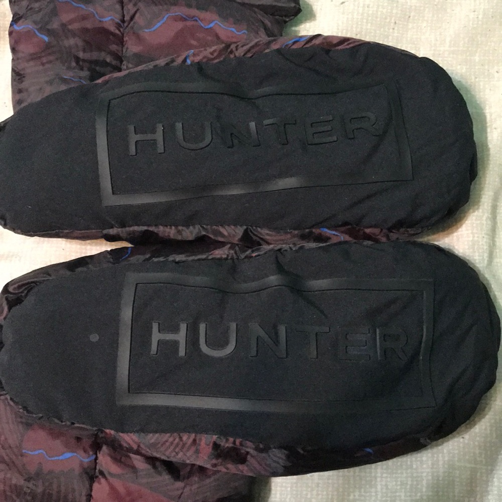 HUNTER Luxury Down Boot Socks SzM NWB